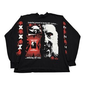 Online Ceramics A24 X Pearl MaXXXine Movie Promo‎ Long Sleeve Shirt Men's M